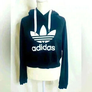Adidas Black Hoodie - youth